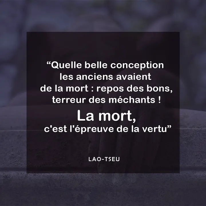 Citation sur la mort