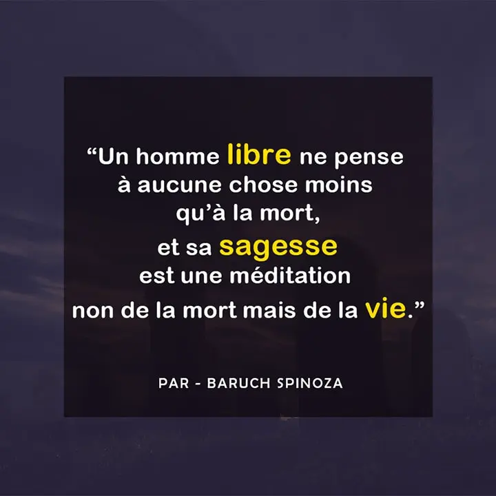 Citation sur la mort