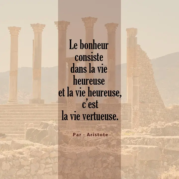 Citation philosophique sur le bonheur 