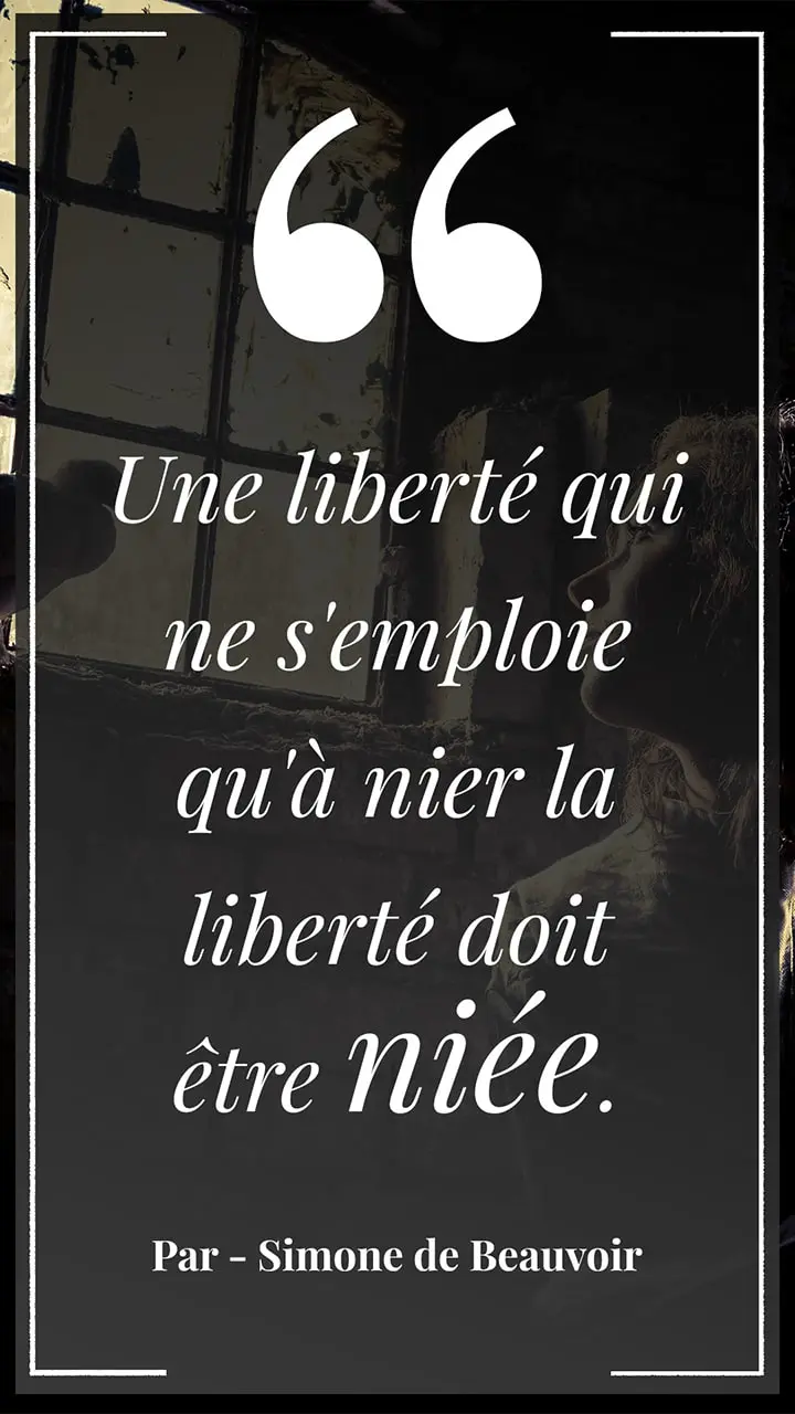 Citation sur la liberté