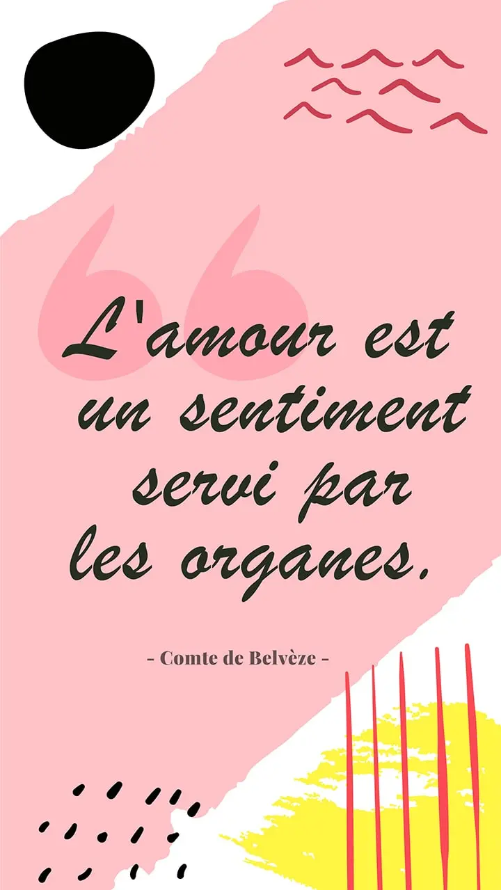 Citation sur les sentiments amoureux