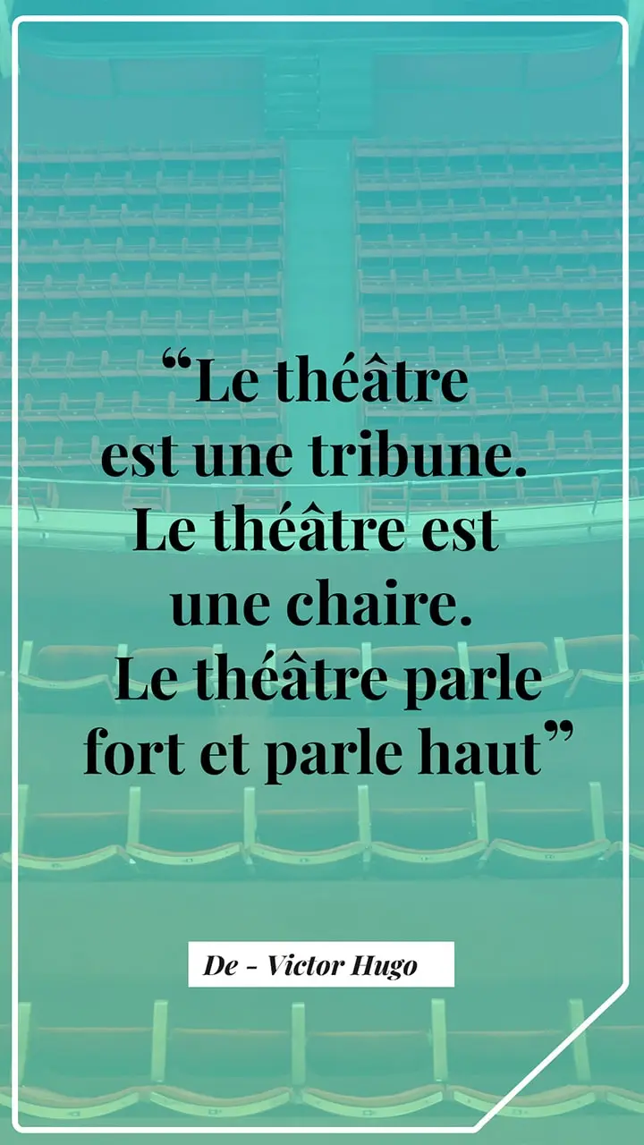 Citation sur le théâtre