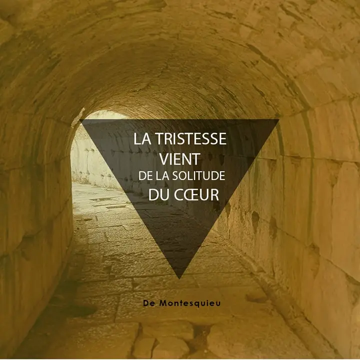 Citation sur la solitude et la tristesse