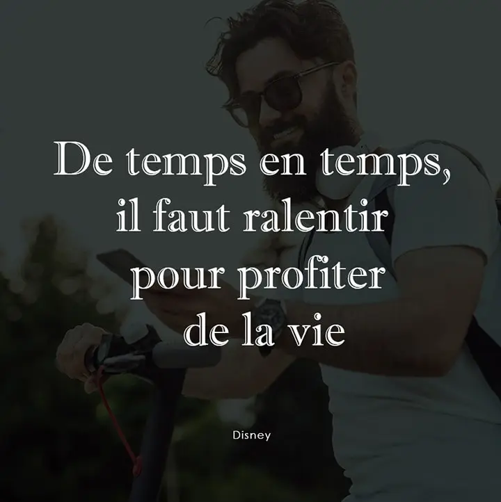 Citation sur prendre du temps pour soi 