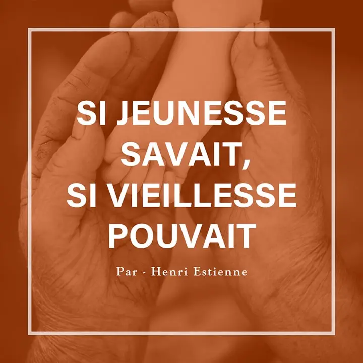 Citation sur la vieillesse