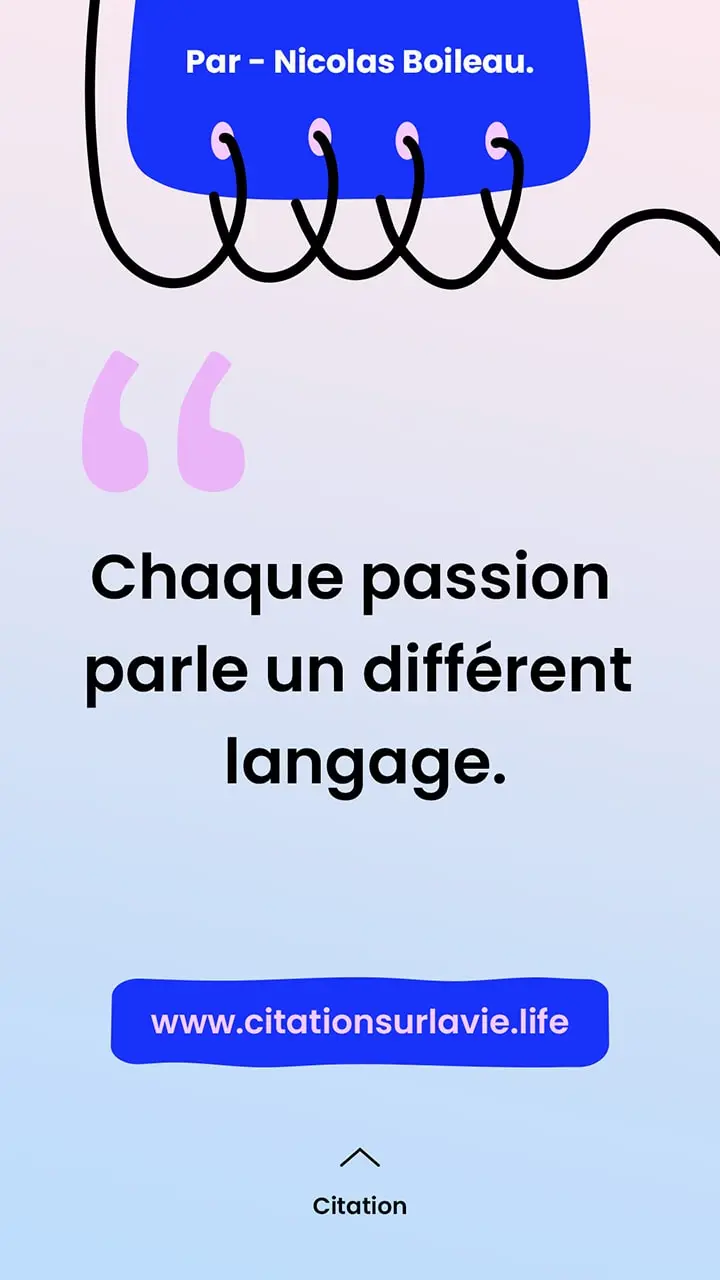 Citation sur le langage 