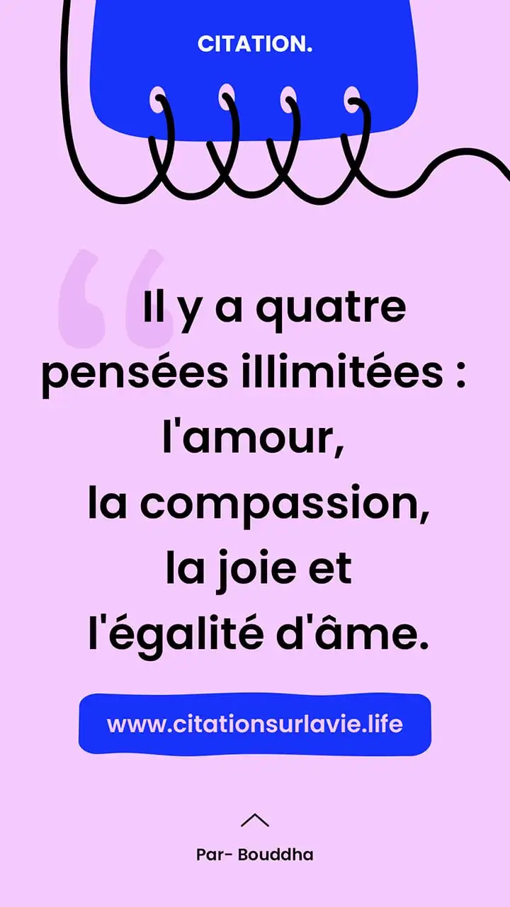 Phrase d’amour par Bouddha 