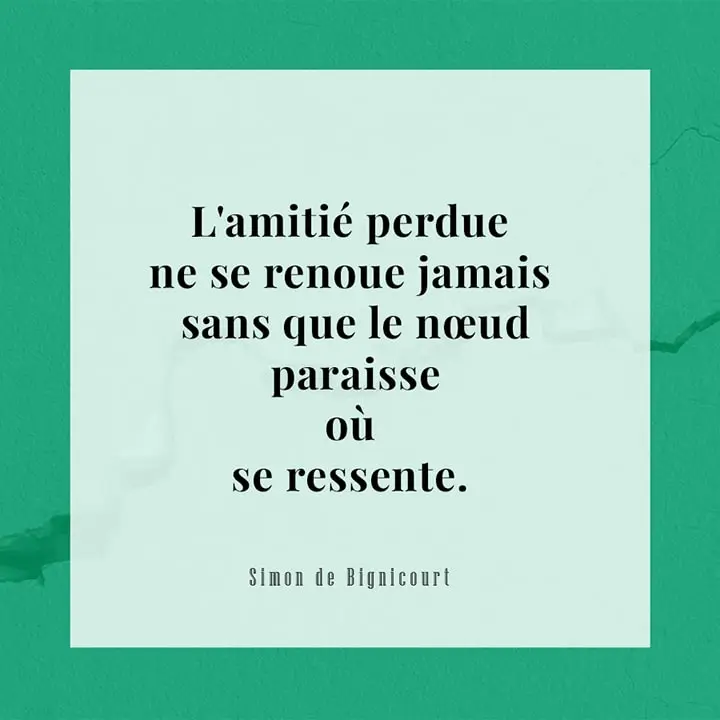 Citation sur l'amitié