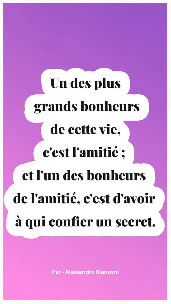 Citation sur l'amitié forte 