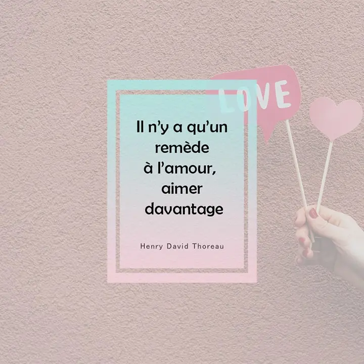 Citation d'amour fort