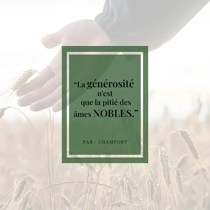 Citation sur la générosité 