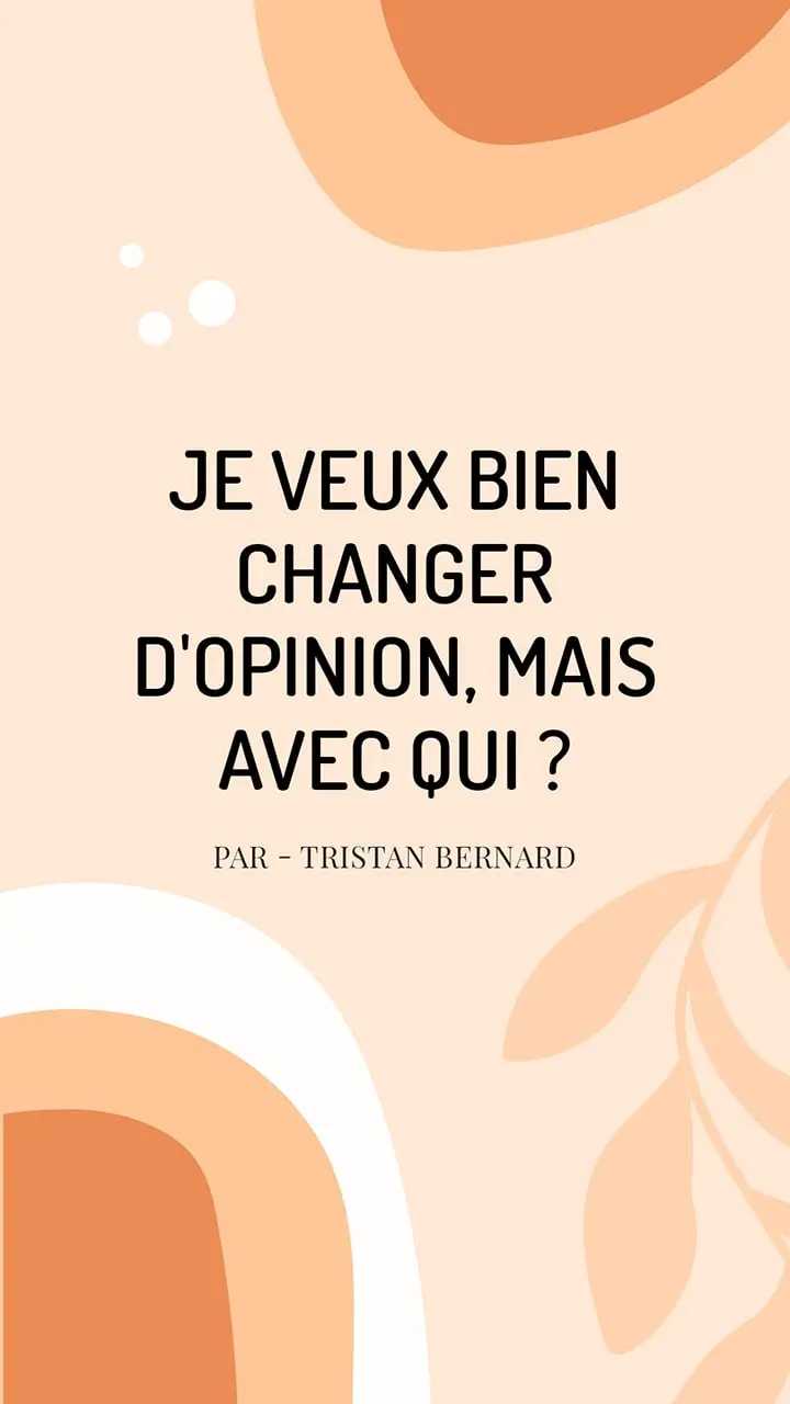 Citation sur l’opinion 