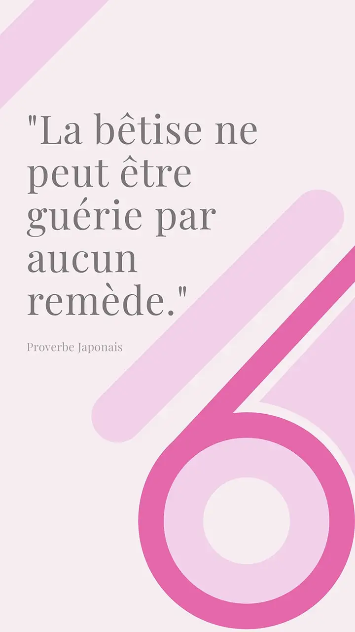 Proverbe sur la bêtise humaine 