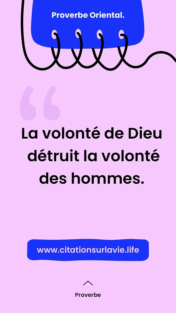 Proverbe sur la volonté