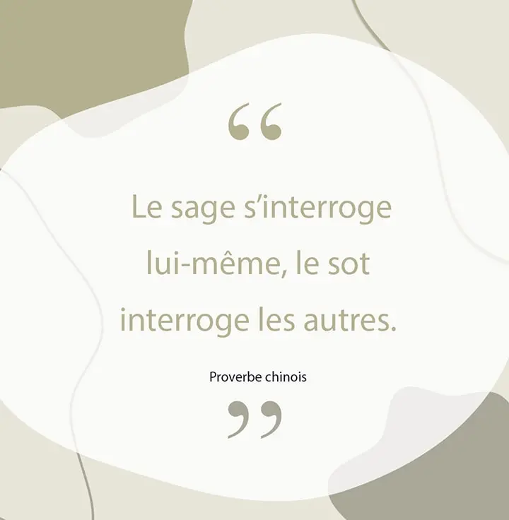 Proverbe chinois sur la sagesse 