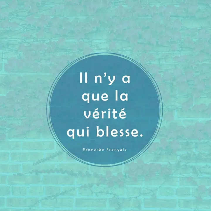 Proverbe sur la vérité 