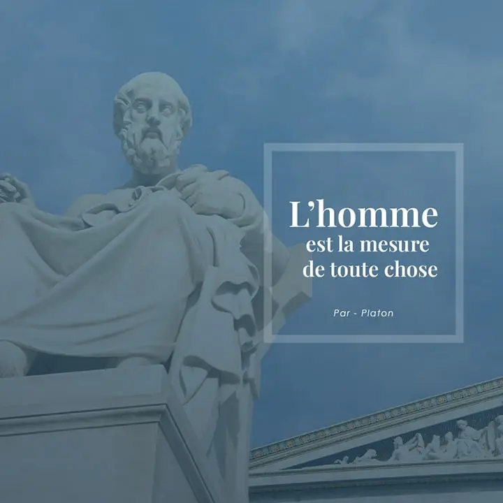 Phrase philosophique de Platon 