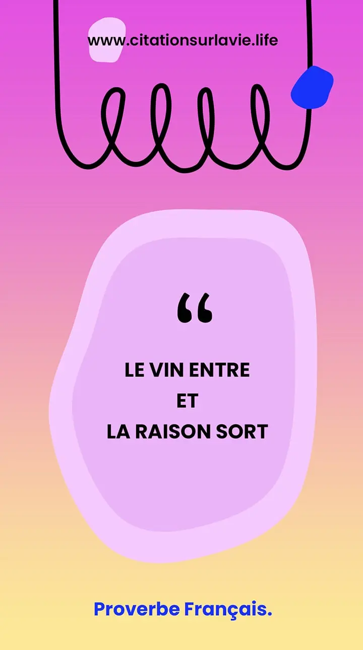 Proverbe sur la raison 